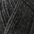 Пряжа "Lanagold 800" 49% шерсть, 51% акрил 730м/100гр (182 темно-серый) - Фото 3