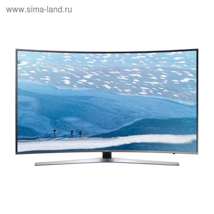 Телевизор Samsung UE43KU6650UXRU, LED, 43", цвет титан - Фото 1