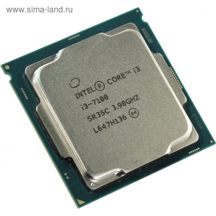 Процессор Intel Core i3 7100 ORIGINAL Soc-1151 (CM8067703014612S R35C), 3.9GHz, OEM - Фото 1