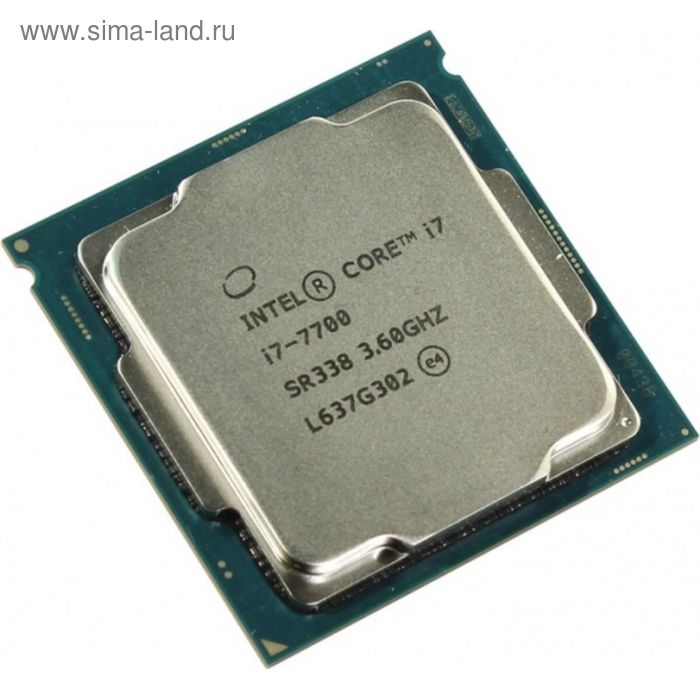Процессор Intel Core i7 7700 ORIGINAL Soc-1151 (BX80677I77700 S R338), 3.6GHz, Box - Фото 1