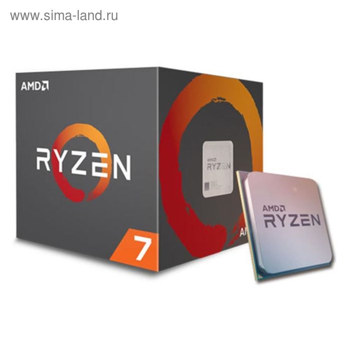 Процессор AMD Ryzen 7 1800X AM4 (YD180XBCAEWOF) (3.6GHz/100MHz) Box w/o cooler - Фото 1