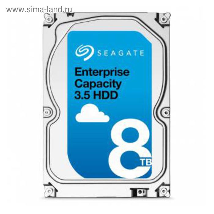 Жесткий диск Seagate Enterprise Capacity 8Tb (ST8000NM0055) SATA-III - Фото 1