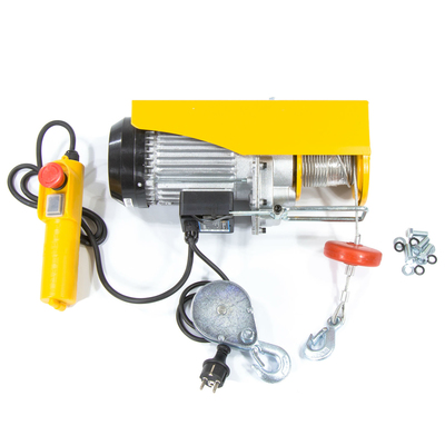 Тельфер электрический DENZEL TF-500, 0.5 т, 1020 Вт, высота 12 м, 10 м/мин