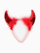 Карнавальный ободок «Рога» пуховые - Фото 3