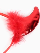 Карнавальный ободок «Рога» пуховые - Фото 4