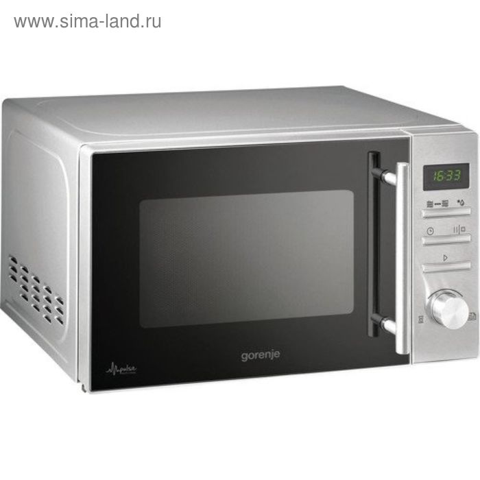 Микроволновая печь Gorenje MMO20DGEII, 20 л, 800 Вт, серебристый - Фото 1