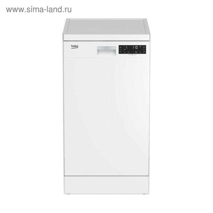 Посудомоечная машина Beko DFS 26010 W, класс А+, 10 комплектов, 6 программ, белая - Фото 1
