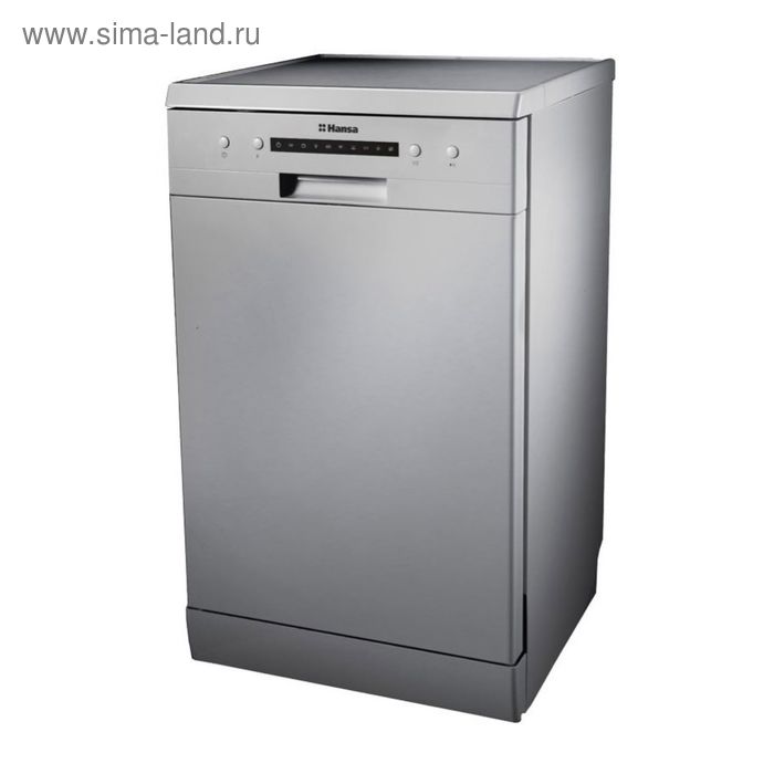 Посудомоечная машина Hansa ZWM 416 SEH, класс А++, 12 комплектов, 4 программы, серебристая - Фото 1