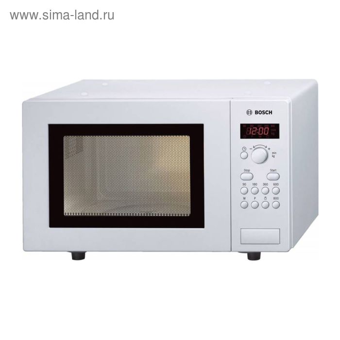 Микроволновая печь Bosch HMT 75M421R, 17 л, 800 Вт, белый - Фото 1