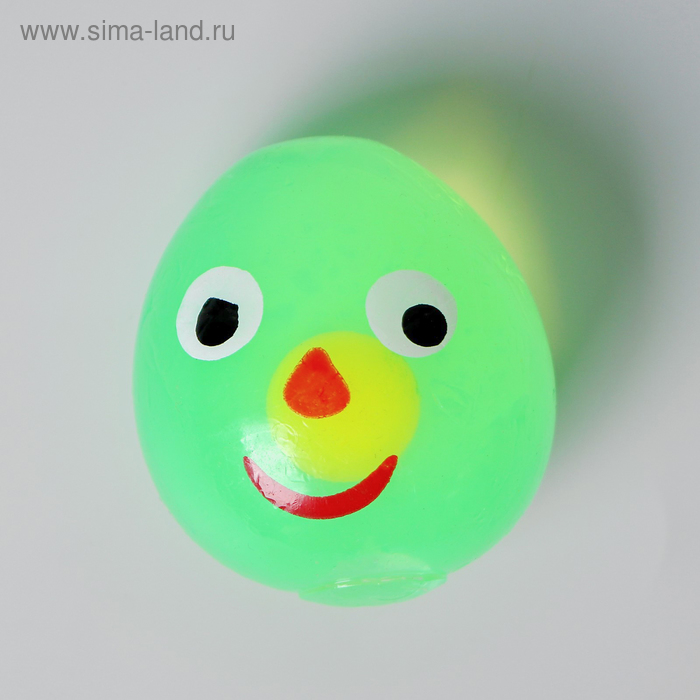 Мялка «Яйцо», с водой, с глазками - Фото 1