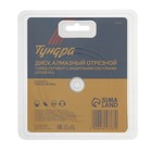 Диск алмазный отрезной ТУНДРА, TURBO-сегмент с защитными секторами, сухой рез, 115×22 мм - Фото 6
