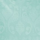 Плед «Этель корал» 1.5 сп Дамаск 150×200 см аквамарин,100% п/э, корал-флис 280 г/м² - Фото 2