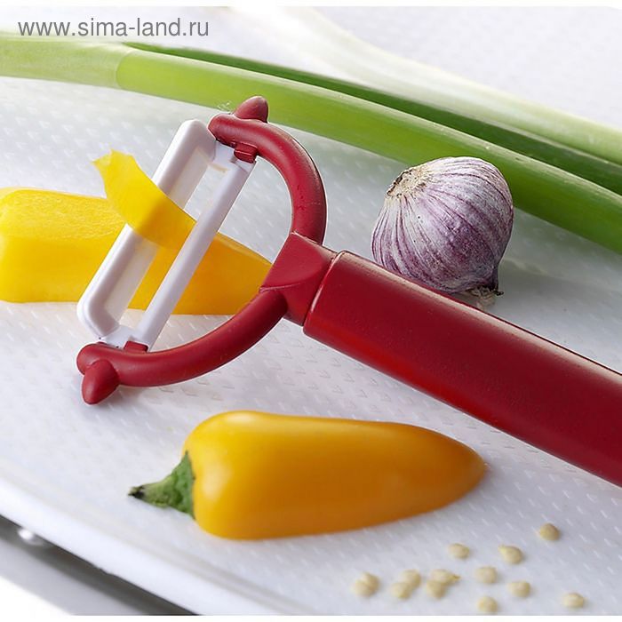 Нож для чистки овощей и фруктов из керамики - Фото 1