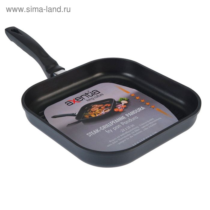 Сковорода для гриля , антипригарное покрытие ILAG, 24х24 см - Фото 1