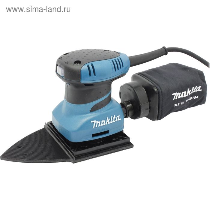 Вибрационная шлифмашина Makita BO 4565, 200Вт,114х102мм,угол96мм,14000об/м,ампл-1.5мм - Фото 1