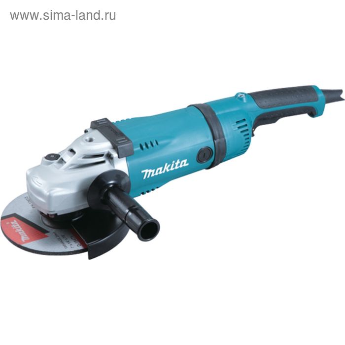 Шлифмашина угловая Makita GA 7030 SF01, 2400Вт, 180мм, 8500об/мин, повор. рукоятка - Фото 1