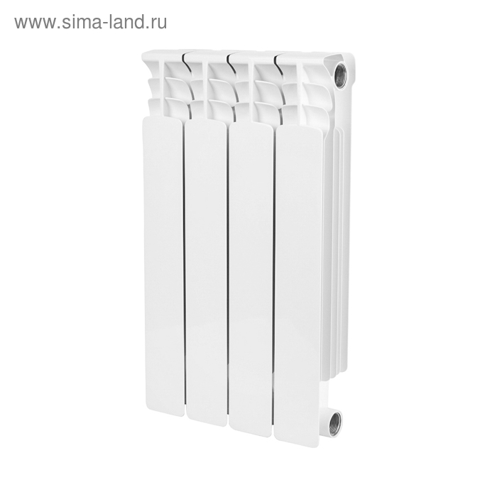 Радиатор биметаллический STOUT Space 500, 500 x 90 мм, 4 секции - Фото 1