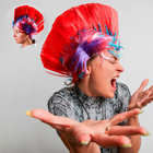 Парик «Ирокез», яркий, МИКС - Фото 1