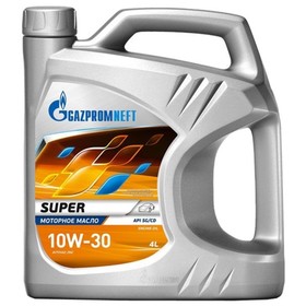 Масло моторное Gazpromneft Super 10w30, 4 л
