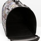 Сумка - переноска для животных, 31 х 20,5 х 23 см, микс цветов - Фото 6