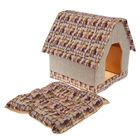 Дом с 3D-крышей 39 х 39 х 43 см, микс цветов - Фото 2