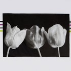 Штора для ванной Доляна «Белые цветы», 180×180 см, EVA - Фото 2