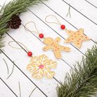 Елочная игрушка «Печенька», МИКС - Фото 2