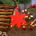 Елочная игрушка «Снежинка», МИКС - Фото 3