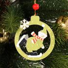 Подвеска новогодняя «Забавный снеговик», МИКС - Фото 2