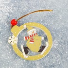 Подвеска новогодняя «Забавный снеговик», МИКС - Фото 3