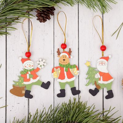 Елочная игрушка «Поздравления», МИКС