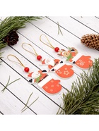 Елочная игрушка «Варежка с сюрпризом», односторонняя, МИКС 1887078