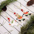 Елочная игрушка «Весёлые катания», МИКС, односторонняя - Фото 2