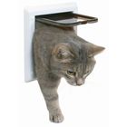 Дверца Trixie для  кошки, 21 х 21 см/14,7 × 15,8 см, белая - Фото 2