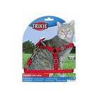 Шлейка Trixie Premium с поводком для кошки, нейлон, микс - Фото 5