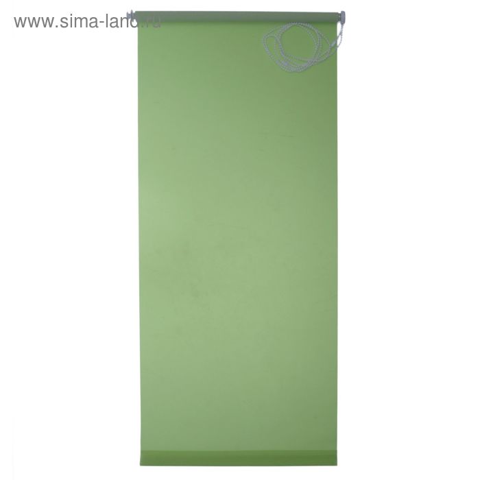 Штора рулонная 70х175 см, "Плайн", цвет салатовый - Фото 1