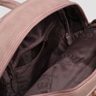 Рюкзак молодёжный на молнии, 1 отдел, 3 наружных кармана, цвет розовый - Фото 5