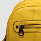 Рюкзак на молнии, 1 отдел, 4 наружных кармана, цвет жёлтый - Фото 4