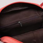 Рюкзак на молнии, 1 отдел, 3 наружных кармана, цвет коралловый - Фото 5