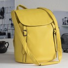 Рюкзак молодёжный, отдел на кнопке, наружный карман, цвет жёлтый - Фото 3