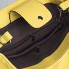 Рюкзак молодёжный, отдел на кнопке, наружный карман, цвет жёлтый - Фото 4