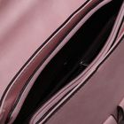 Сумка женская на молнии, 1 отдел с перегородкой, 3 наружных кармана, длинный ремень, цвет розовый - Фото 5