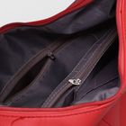 Сумка-рюкзак на молнии, 1 отдел с перегородкой, 3 наружных кармана, цвет красный - Фото 5