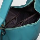 Сумка-рюкзак на молнии, 1 отдел с перегородкой, 3 наружных кармана, цвет голубой - Фото 5