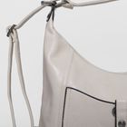 Сумка-рюкзак на молнии, 1 отдел с перегородкой, 2 наружных кармана, цвет бежевый - Фото 4