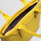 Сумка женская, 1 отдел, наружный карман, цвет жёлтый - Фото 5