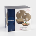 Столовый сервиз Luminarc «Амбьянте», 19 предметов, стекло, коричневый - Фото 10