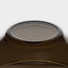 Салатник Luminarc «Амбьянте», 350 мл, d=12 см, стекло, коричневый - Фото 4