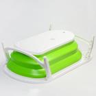 Ванночка детская складная 82 см., , цвет зелёный - Фото 5