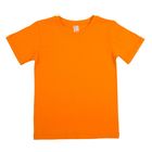 Футболка детская, рост 98 см, цвет оранжевый - Фото 1